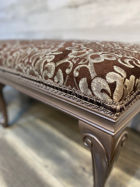 French Style Cushion Bench