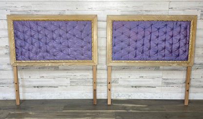 Set Of 2 Antique Twin Headboards