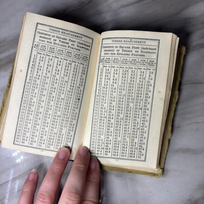 Antique World’s Ready Reckoner & Rapid Calculator Book 1890 Chicago Laired & Lee