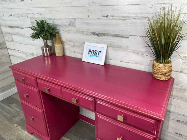 Hot Pink Barbie Desk