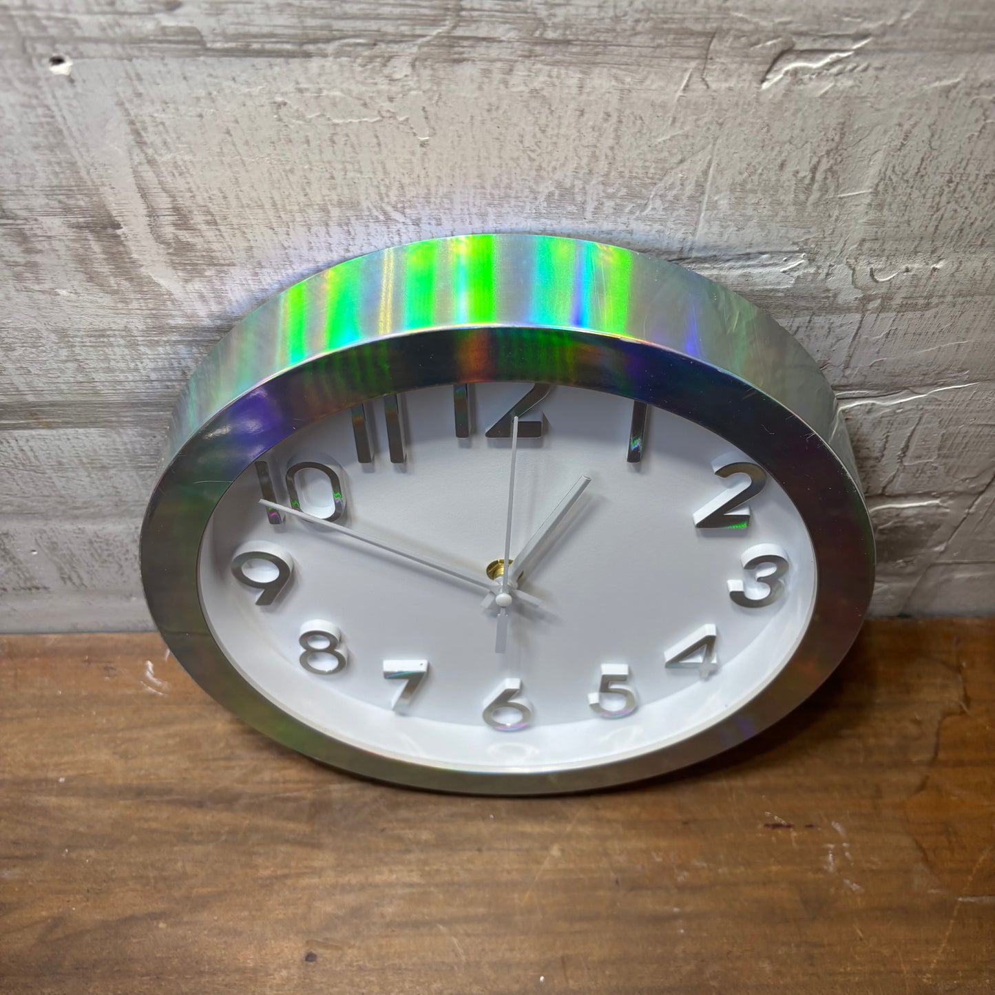 Iridescent Wall Clock