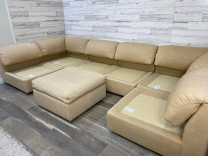 Mid Century SHENANDOAH Sectional Milo Baughman Style Sectional Sofa