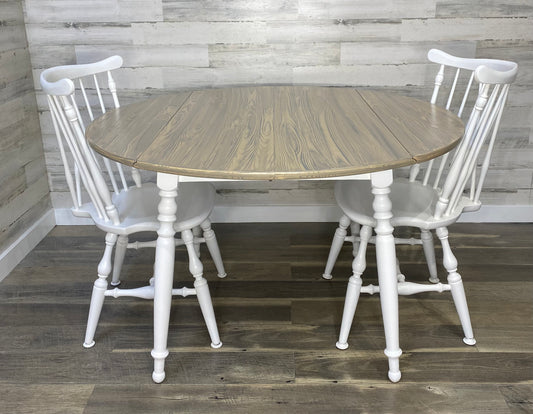 Ethan Allen Dining Set Drop Leaf