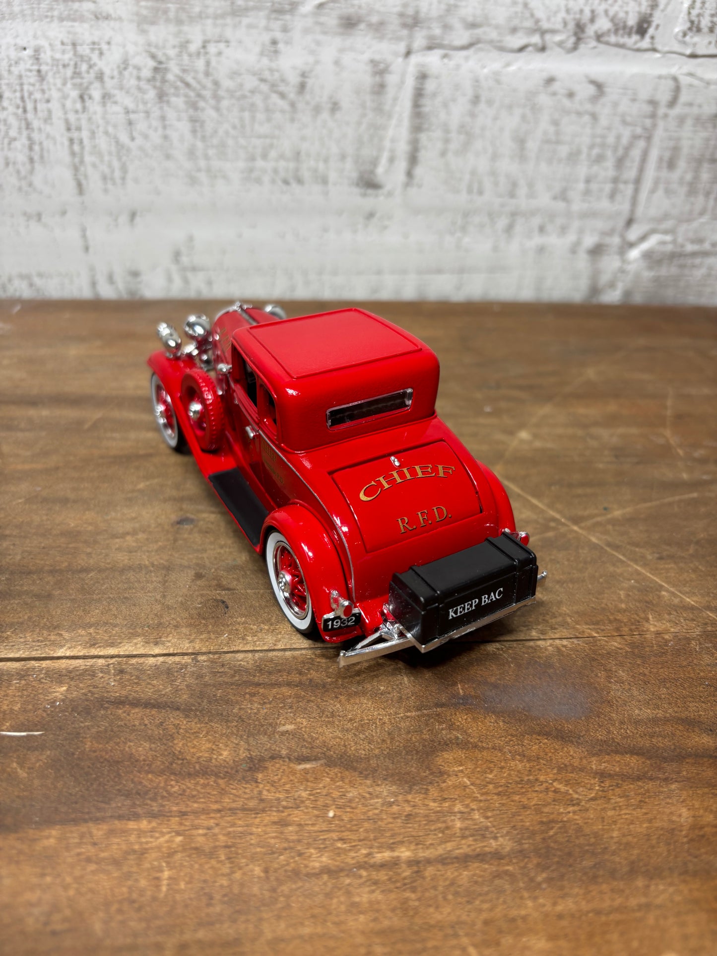 1932 Chevy Roadster Fire Chief Model Car