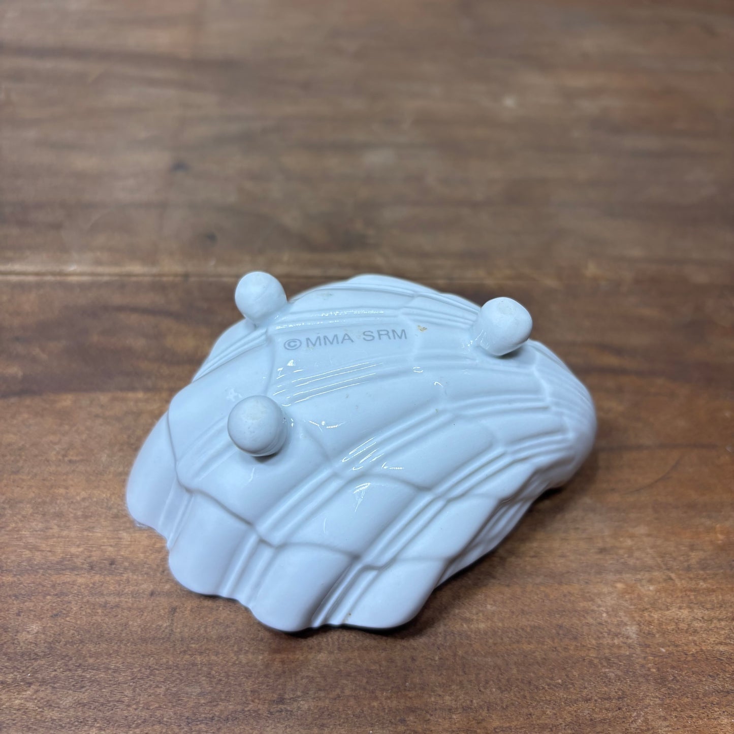 Vintage MMA Porcelain Oyster Shaped Trinket Dish