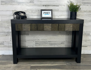 Black & Gold Modern Sofa Table