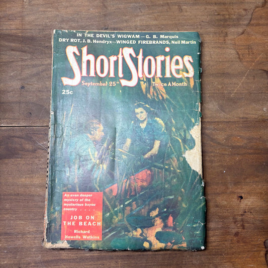Short Stories September 25 1944 R.H. Watkins J.B. Hendryx Neil Martin Magazine