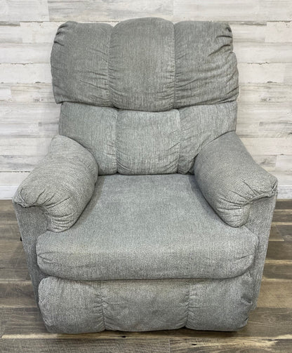 Gray Rocker Recliner Chair