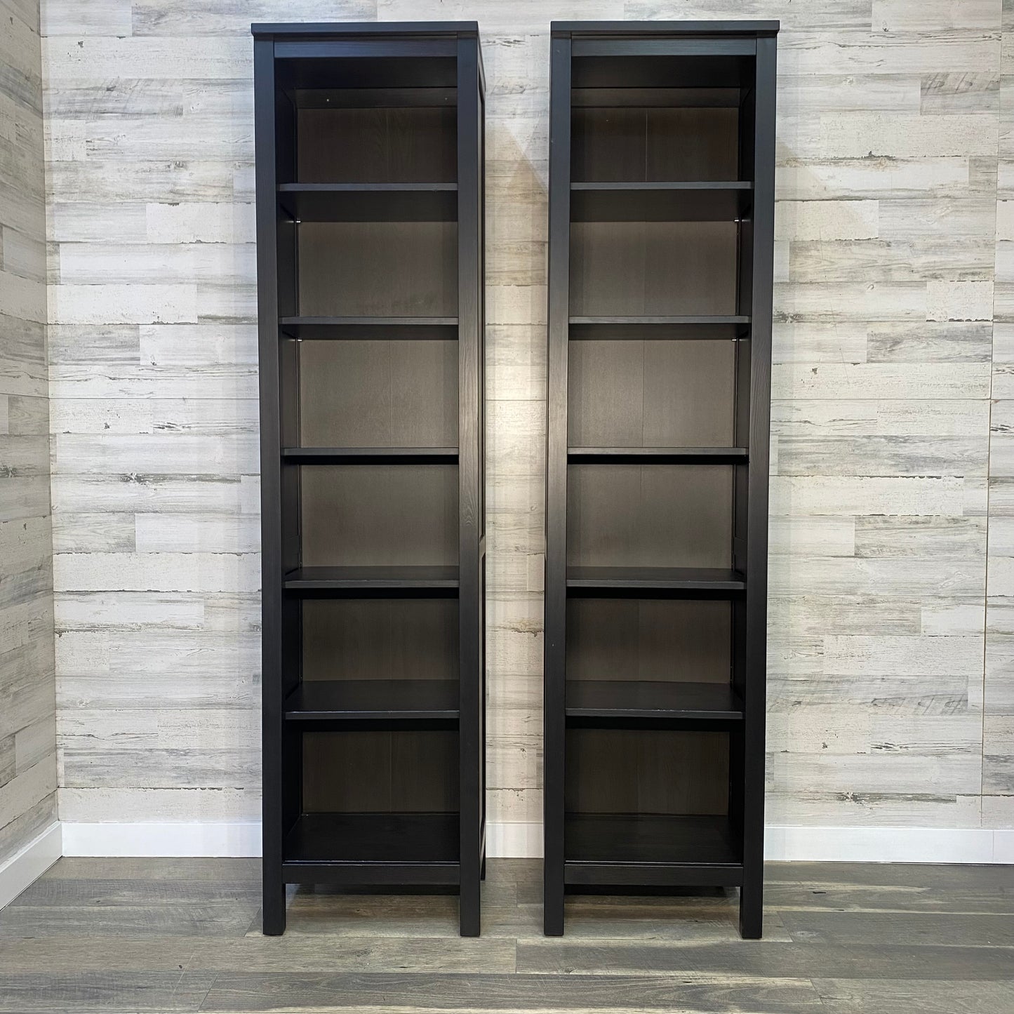 Set Of 2 IKEA Hemnes Bookshelves