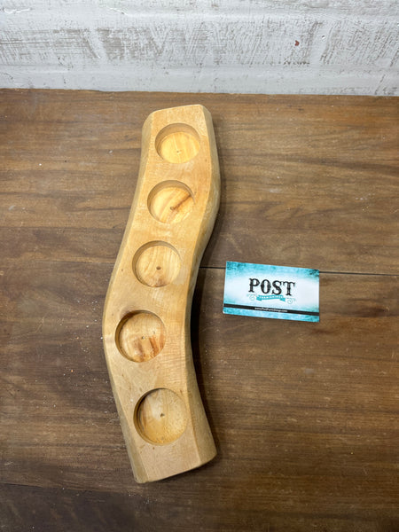 Wooden Candle Holder