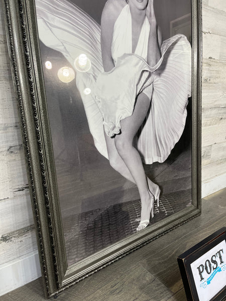 Large Beautifully Framed Marilyn Monroe Picture