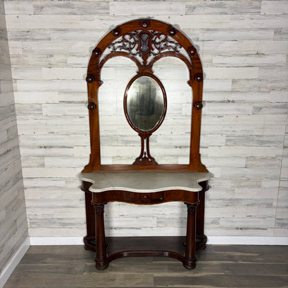 Antique Victorian Hall Tree