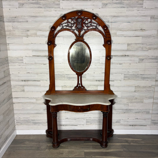 Antique Victorian Hall Tree