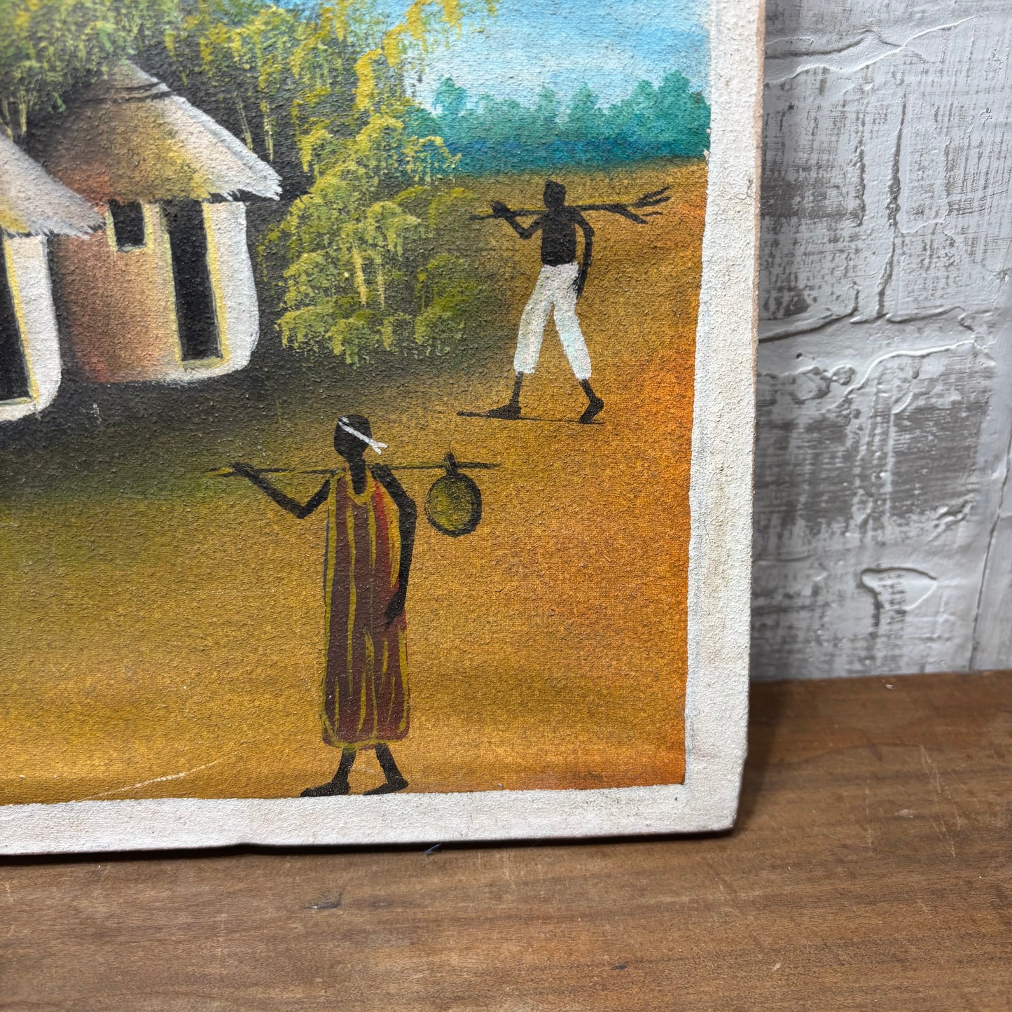 Haitian Landscape Original Abu Painting