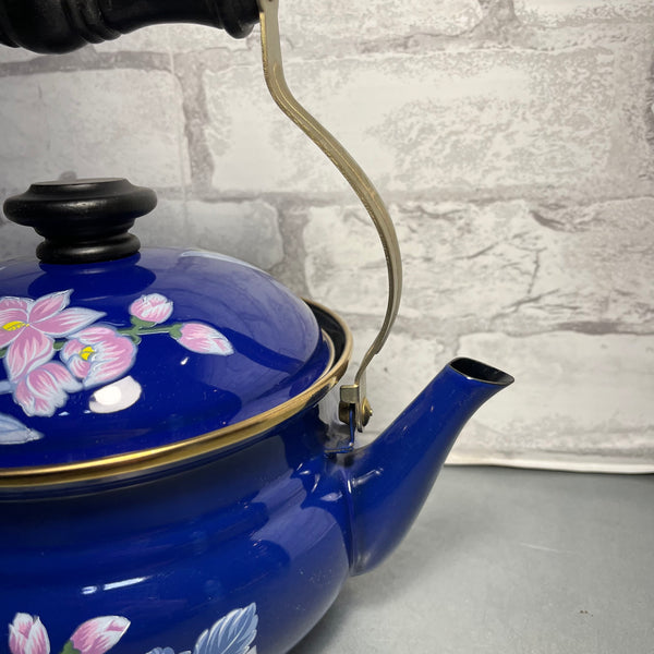 Vintage Porcelain Tea Kettle GAILSTYN-SUTTON Jardine Collection
