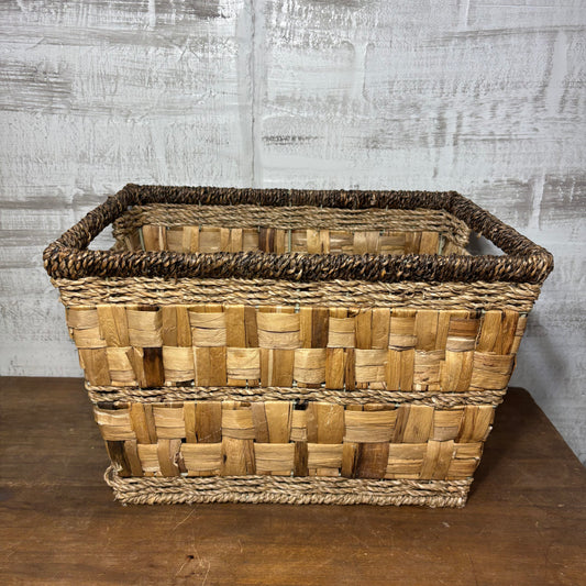 Seagrass Rope Rectangle Basket
