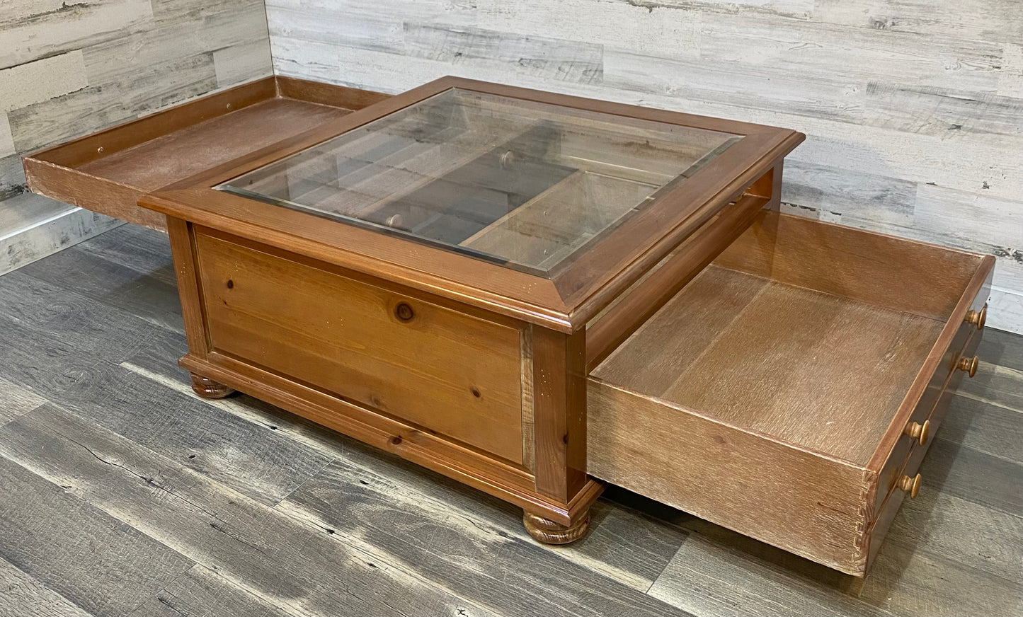 Coffee Table Shadow Box Storage
