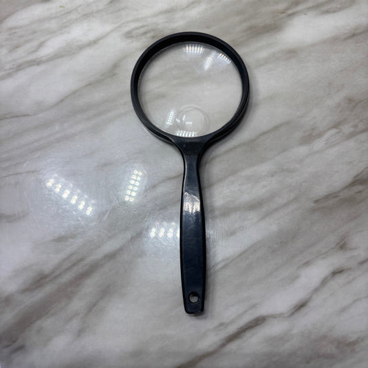 Black Made In USA Magnifying Glass