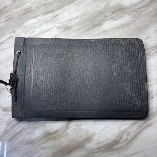 Antique Embossed Photographs Album
