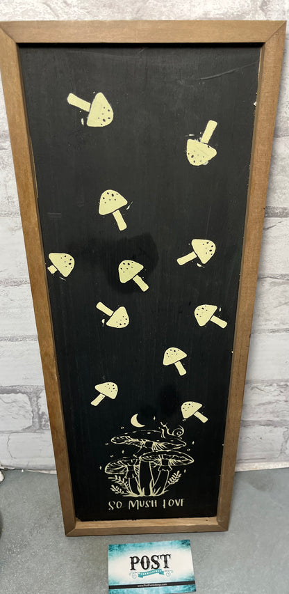 Reversible Mushroom/ Leaf Wall Decor