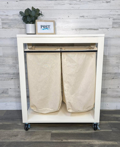 Pottery Barn Laundry Cart