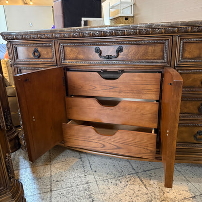 4pc Dresser Set Old World