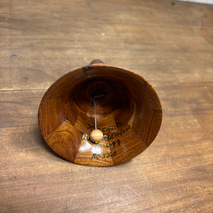 Handmade Wooden Hand Bell