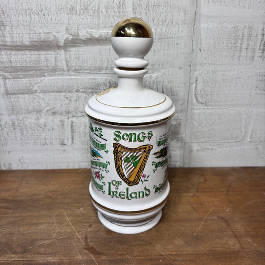 Vintage Old Fitzgerald Song of Ireland 1974 Decanter