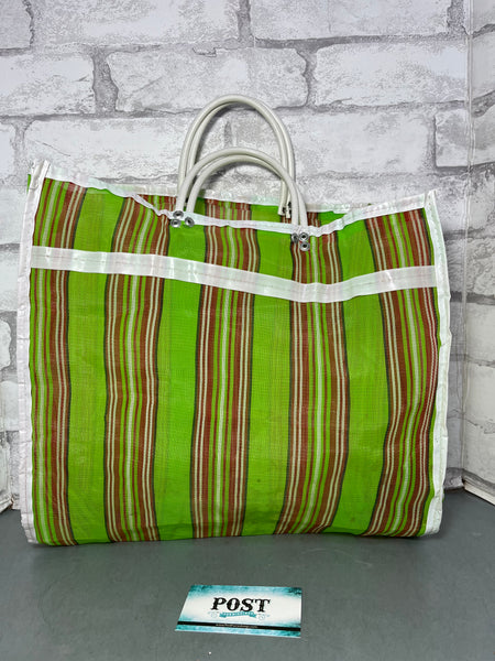 Green Gusseted Mercado Bag