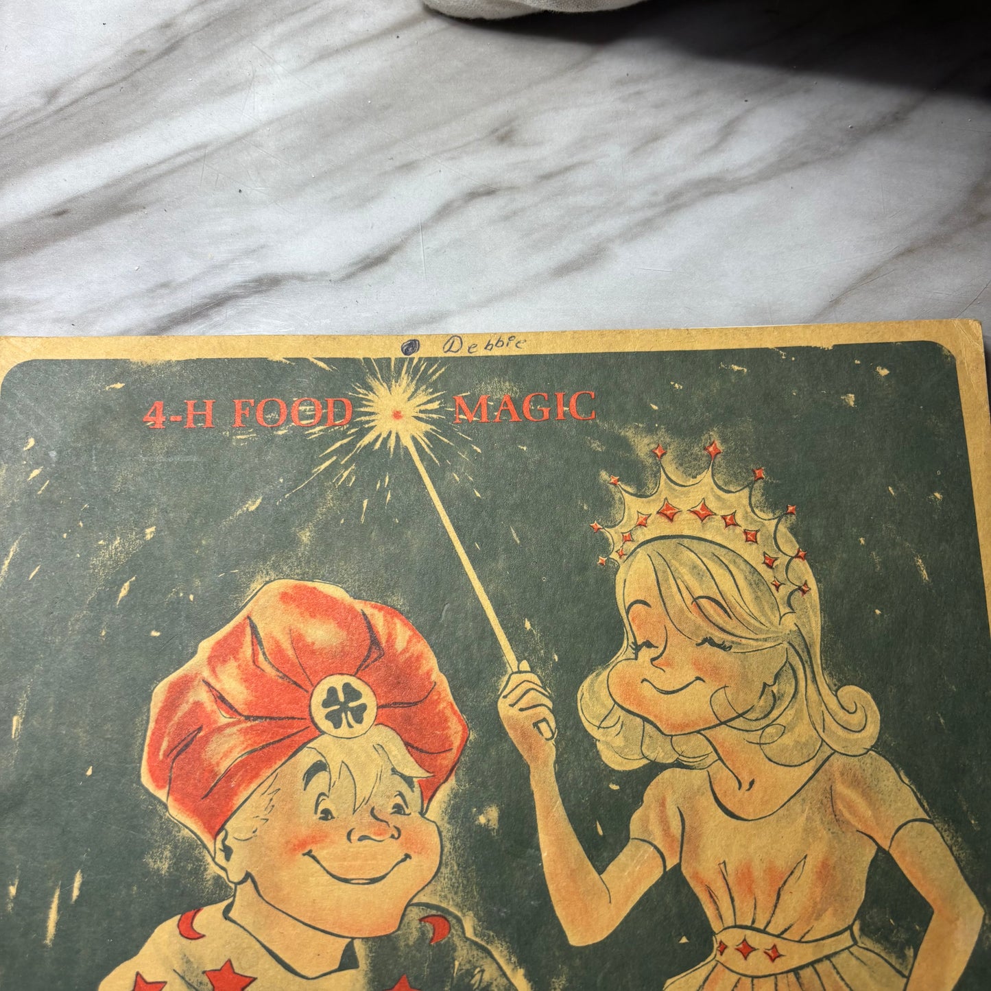Vintage 4-H Book Tricks for Treats Halloween Cookbook Fun With Food