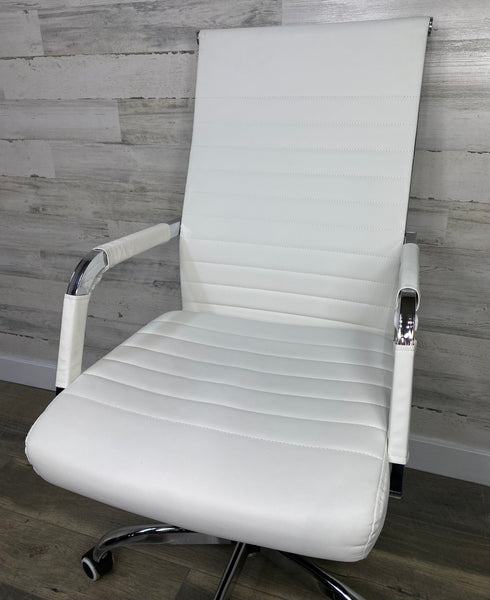 Modern White Office Chair