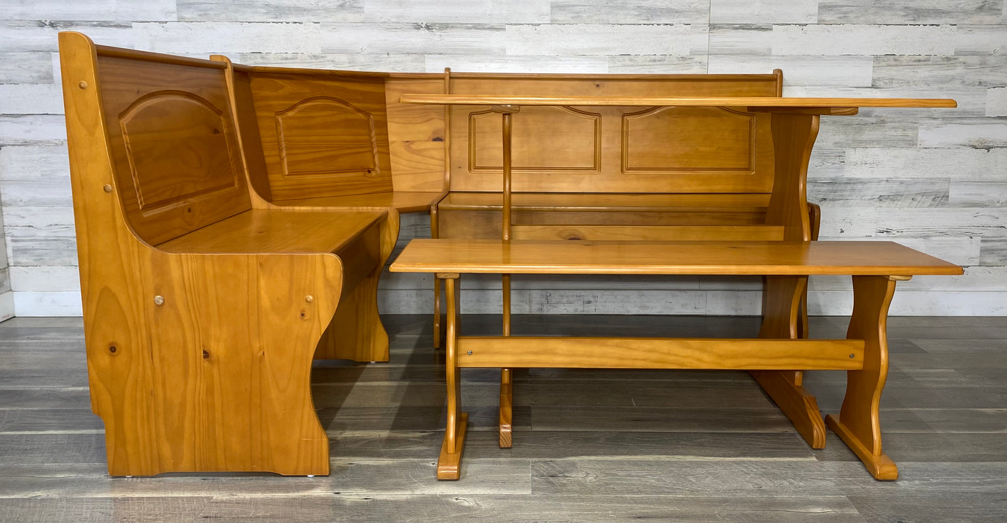 3pc Corner Dining Set/ Breakfast Nook