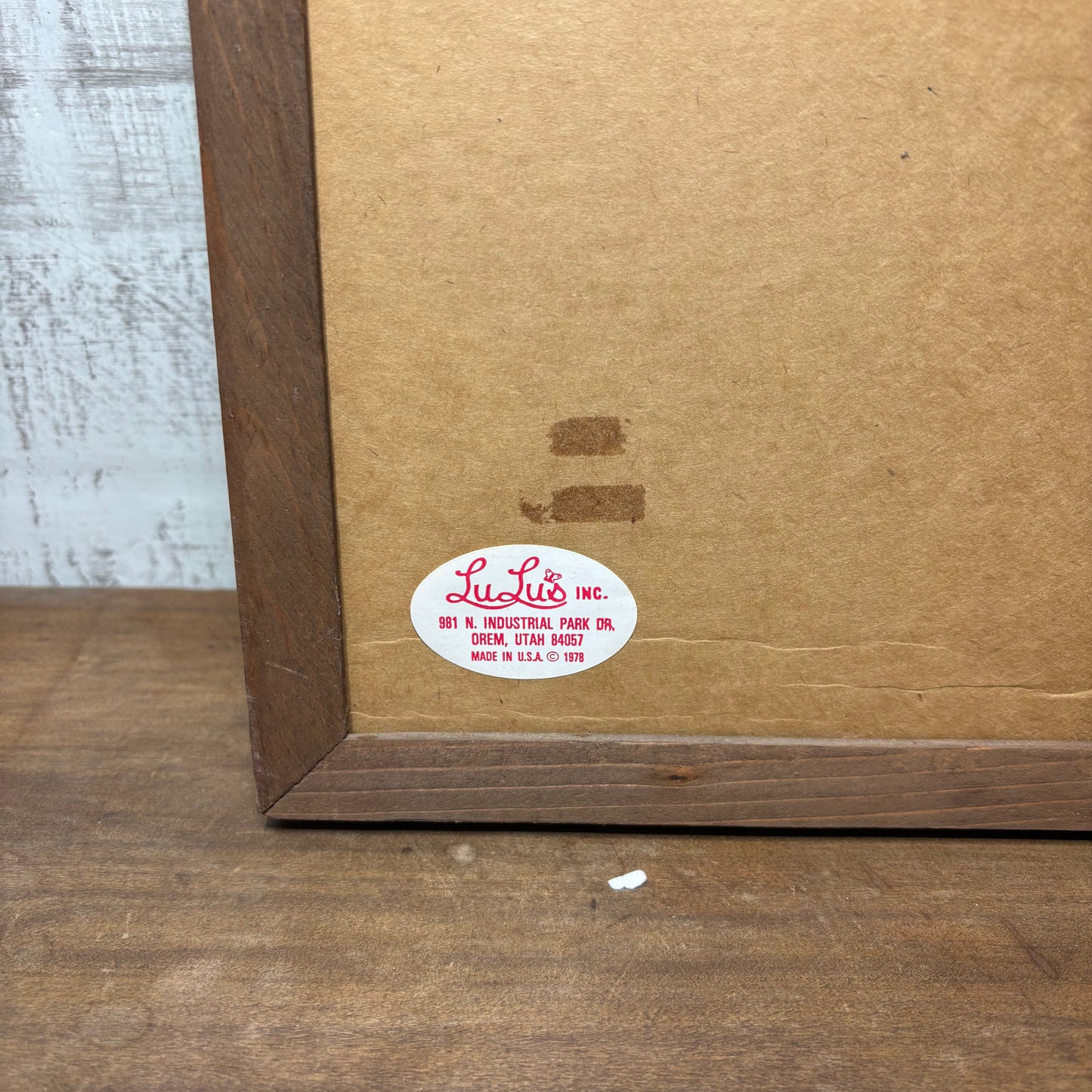 Vintage Tom Cryer Man Cave Deer Framed Picture