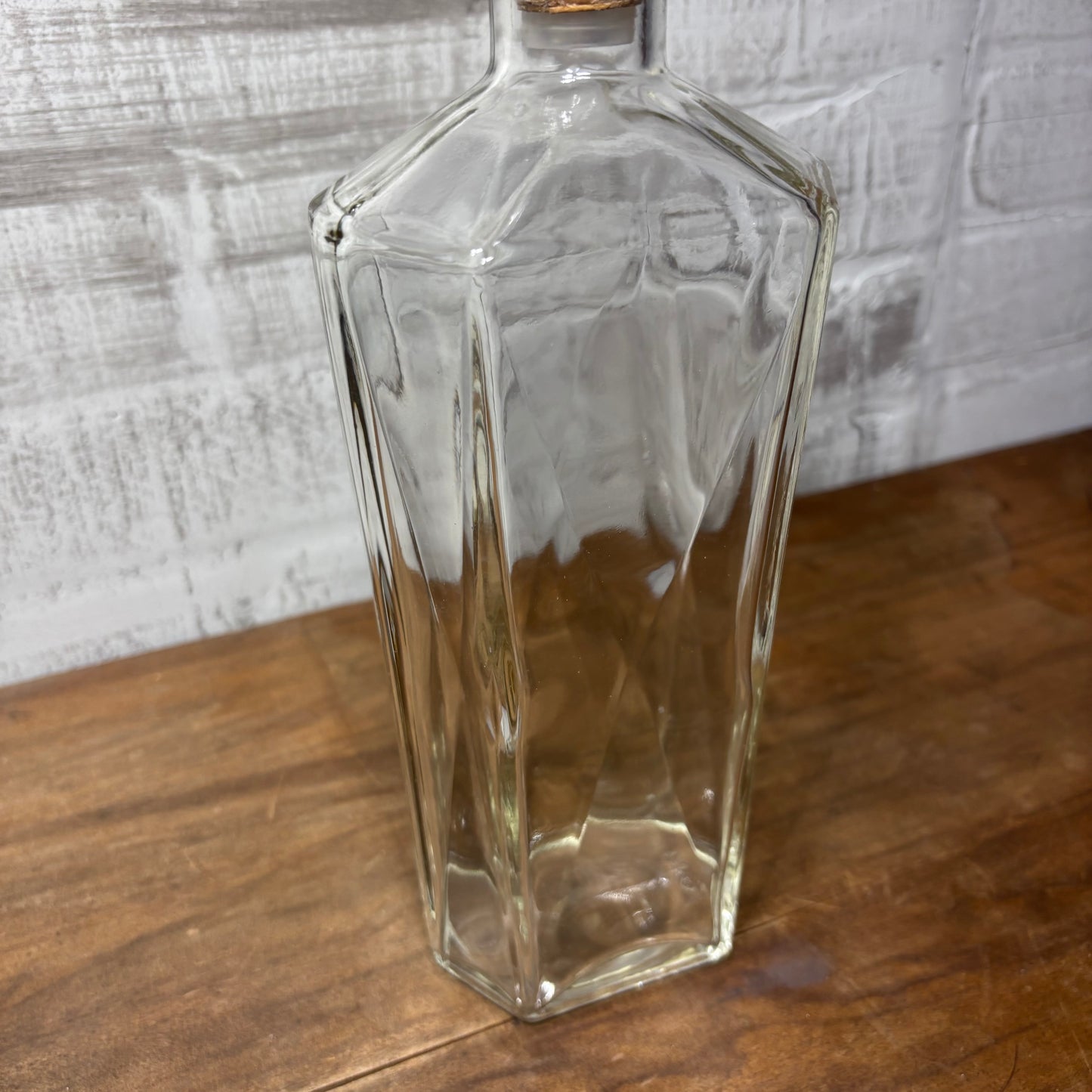 Vintage Glass Decanter Bottle