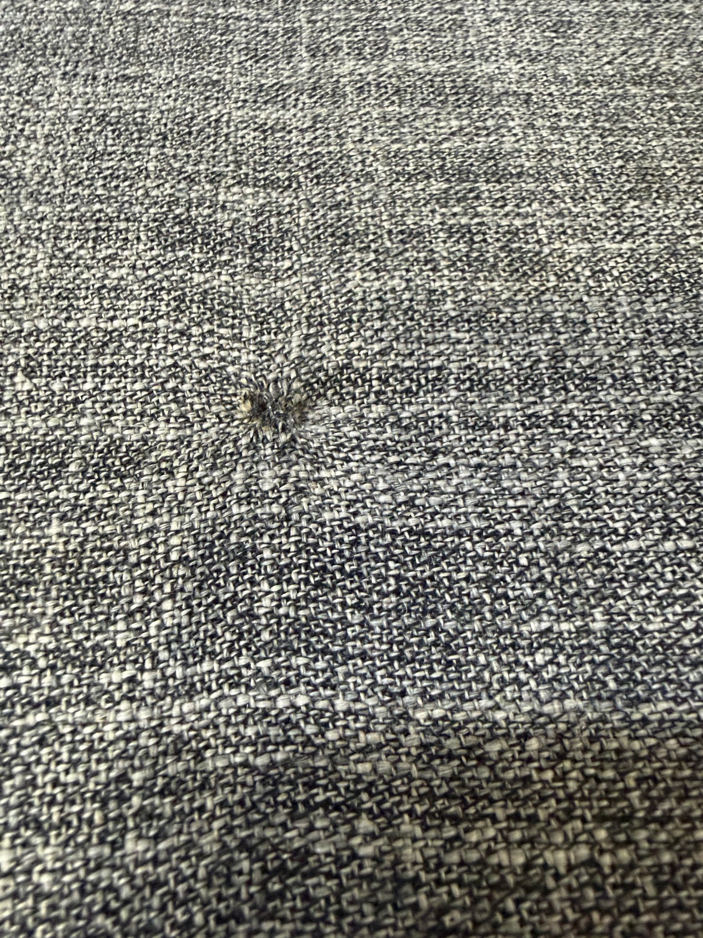 Mid Century Style Gray 2pc Sectional Couch