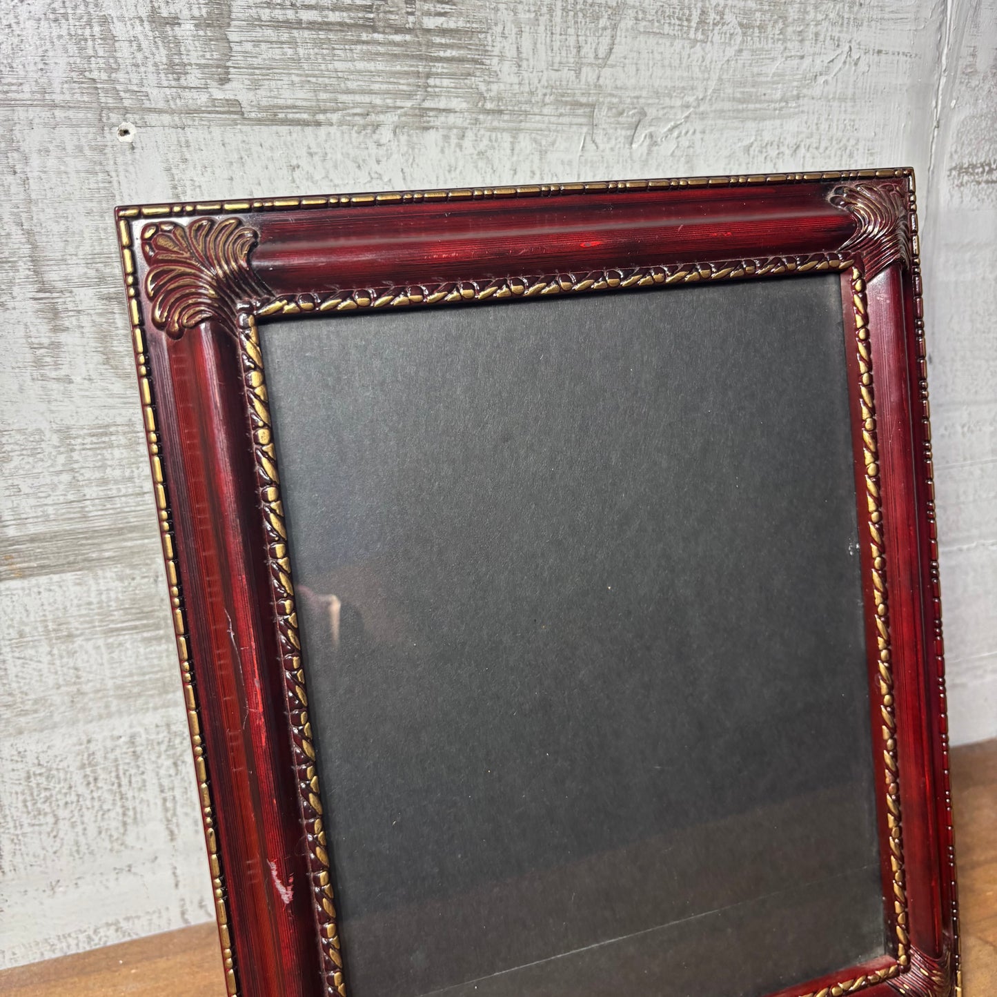 Burgundy Ornate Frame