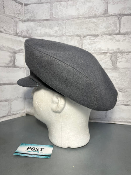 Gray Wool Cadet Cap