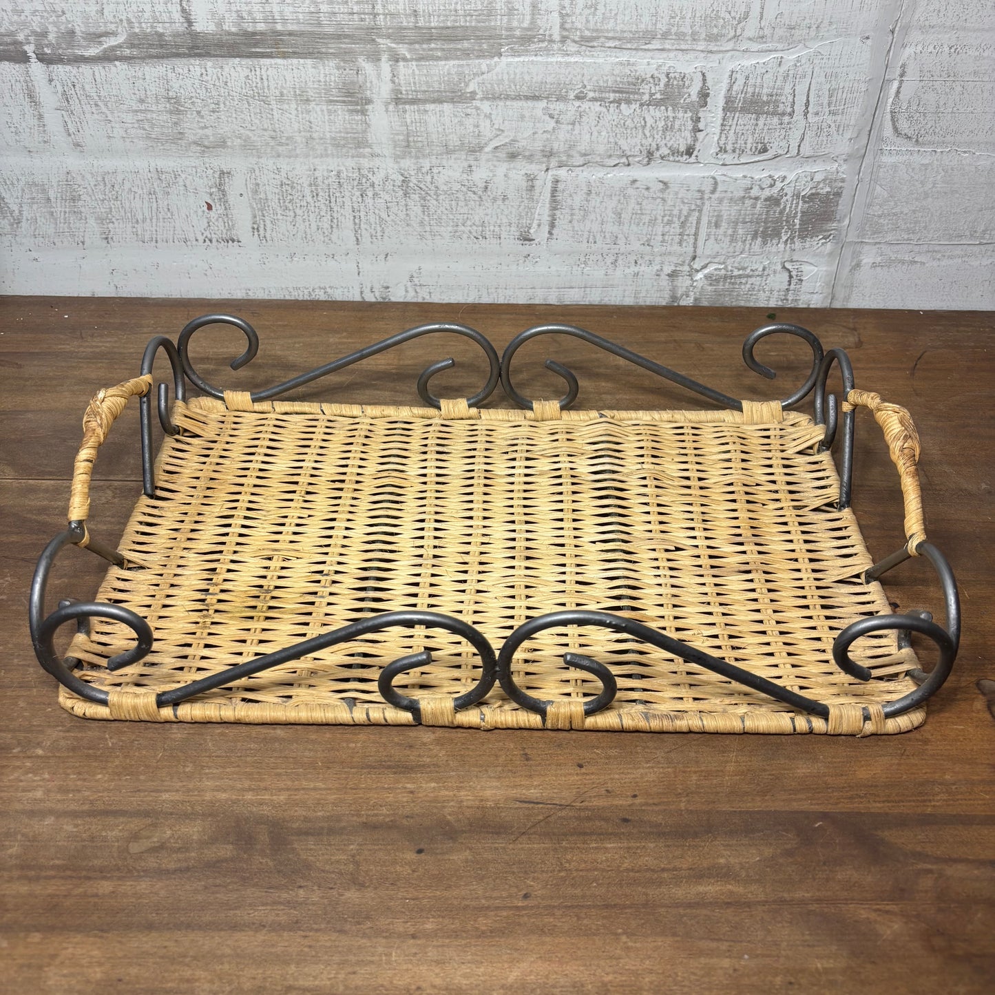 Woven Rattan Tray
