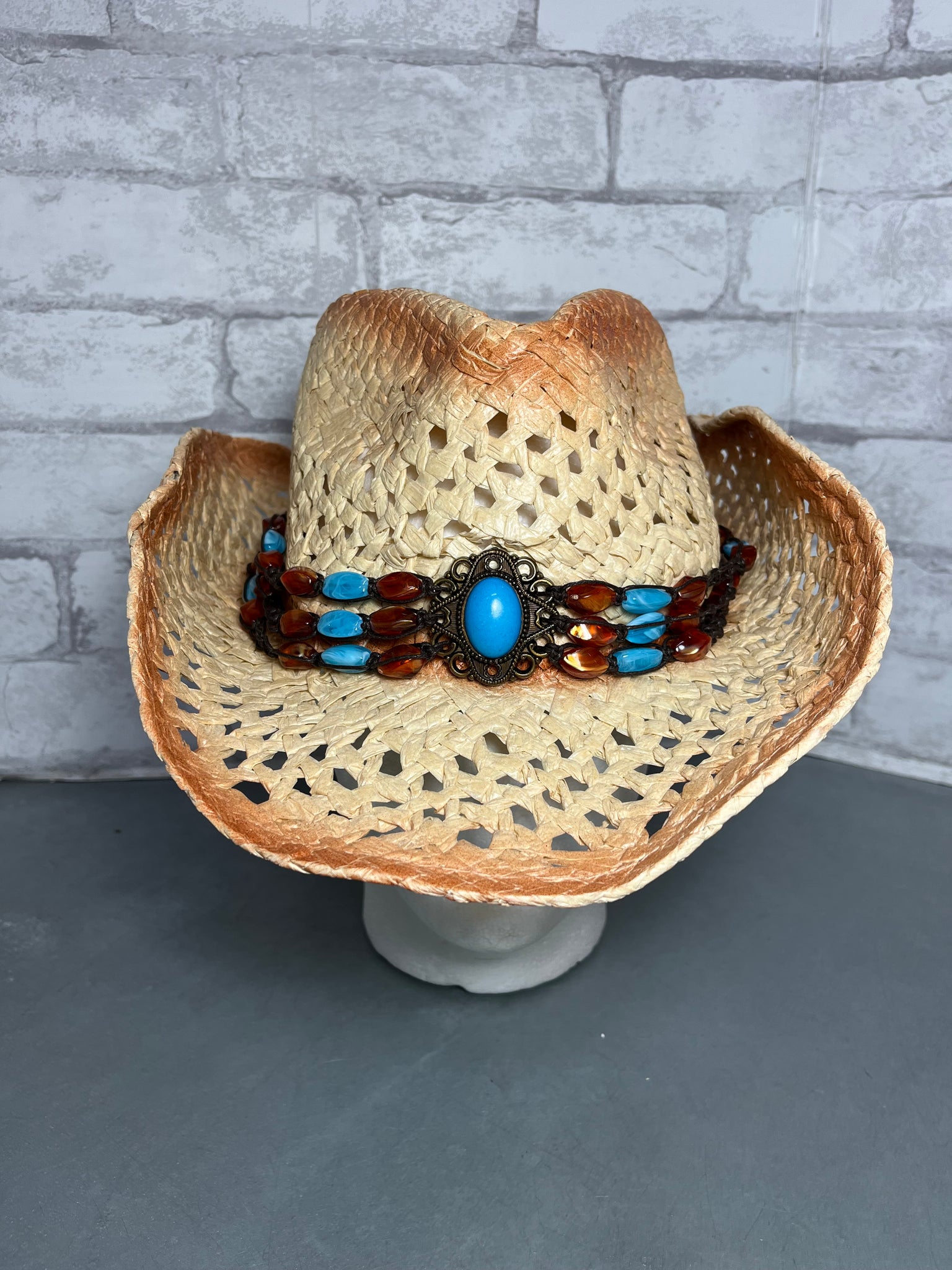 Cowboy Straw Western Hat