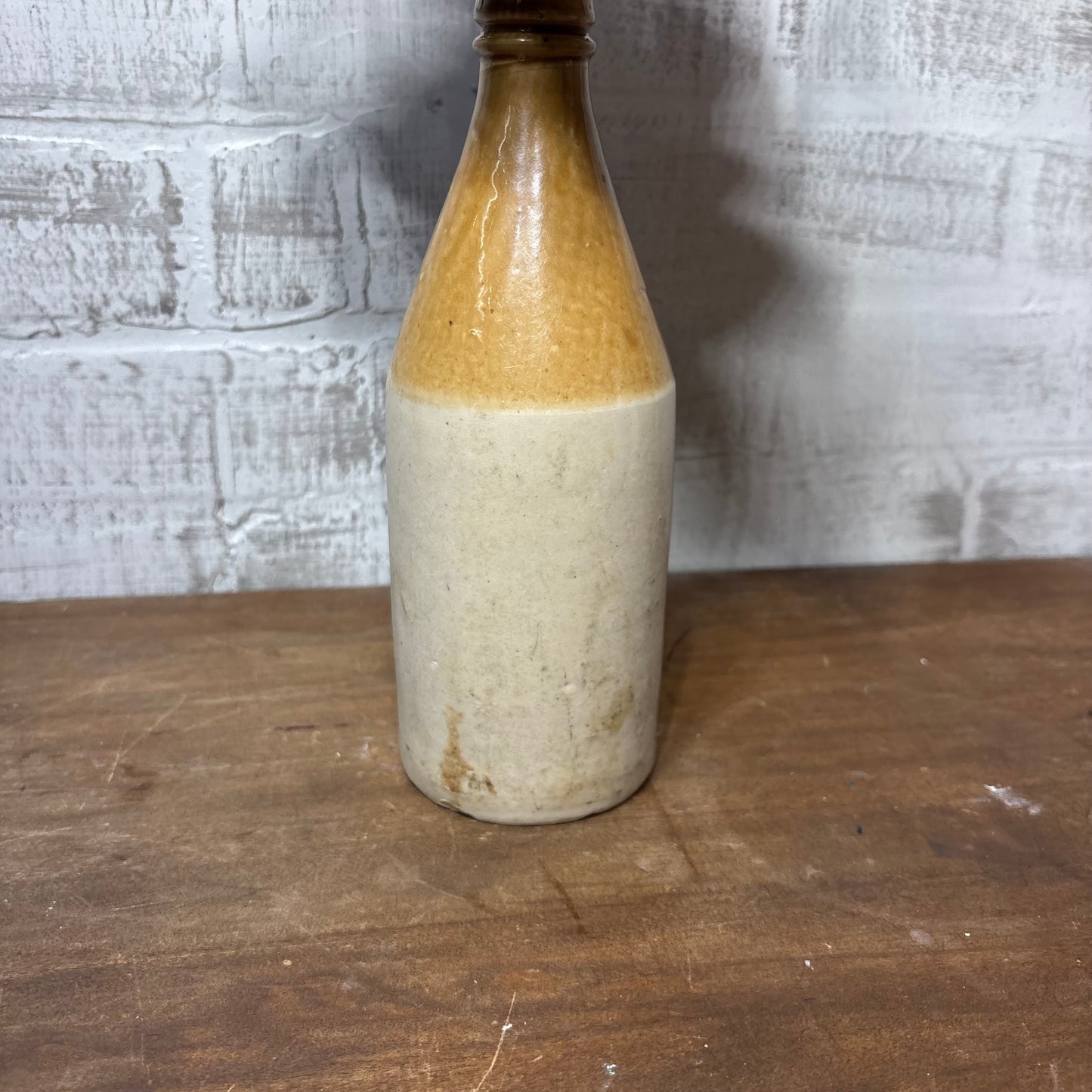 Antique Two Tone Bottle/ Vase