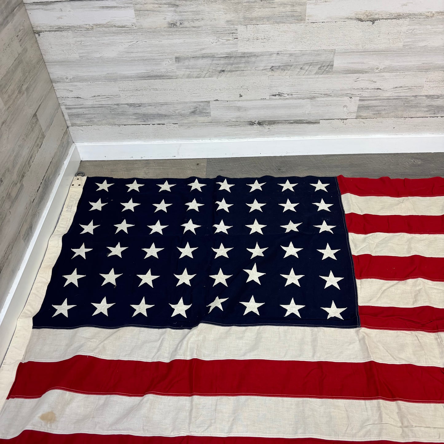 Vintage American 48 Star Flag