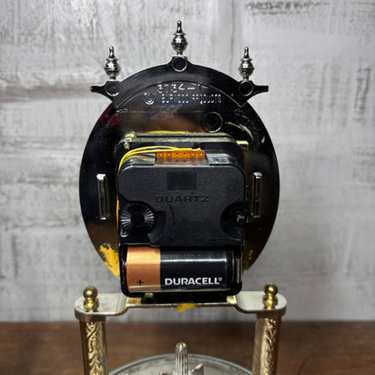 Vintage Elgin Gold Moon Phase Mantle Clock