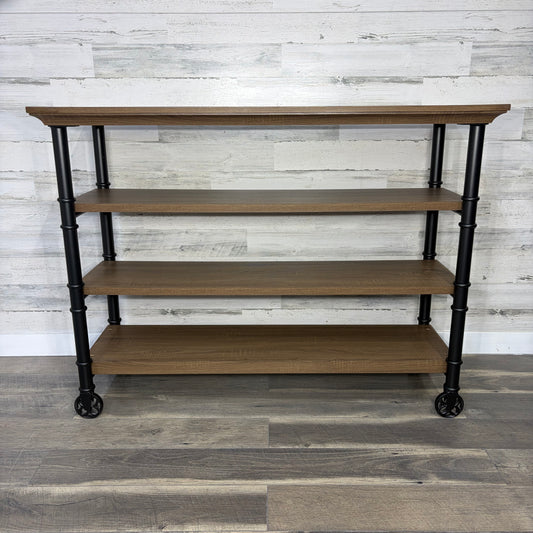 Rustic Industrial Bookshelf