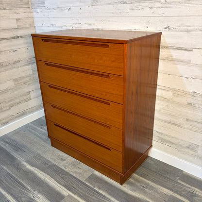 Mid Century Danish Teak Dresser