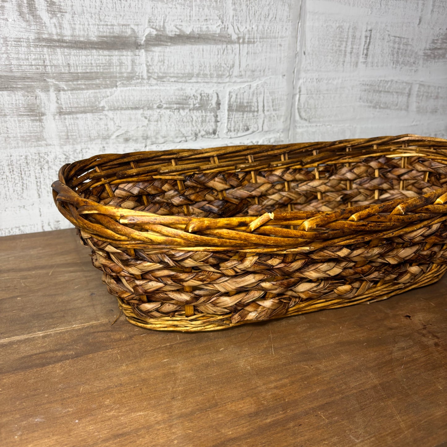 Oval Woven Seagrass Basket