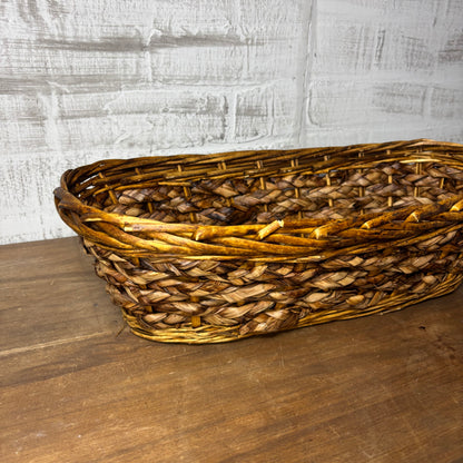 Oval Woven Seagrass Basket