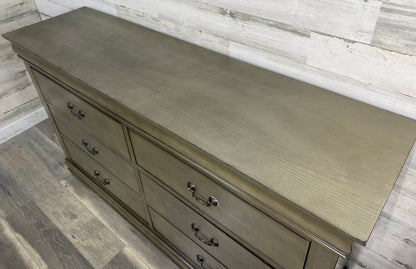 Gray 6 Drawer Dresser