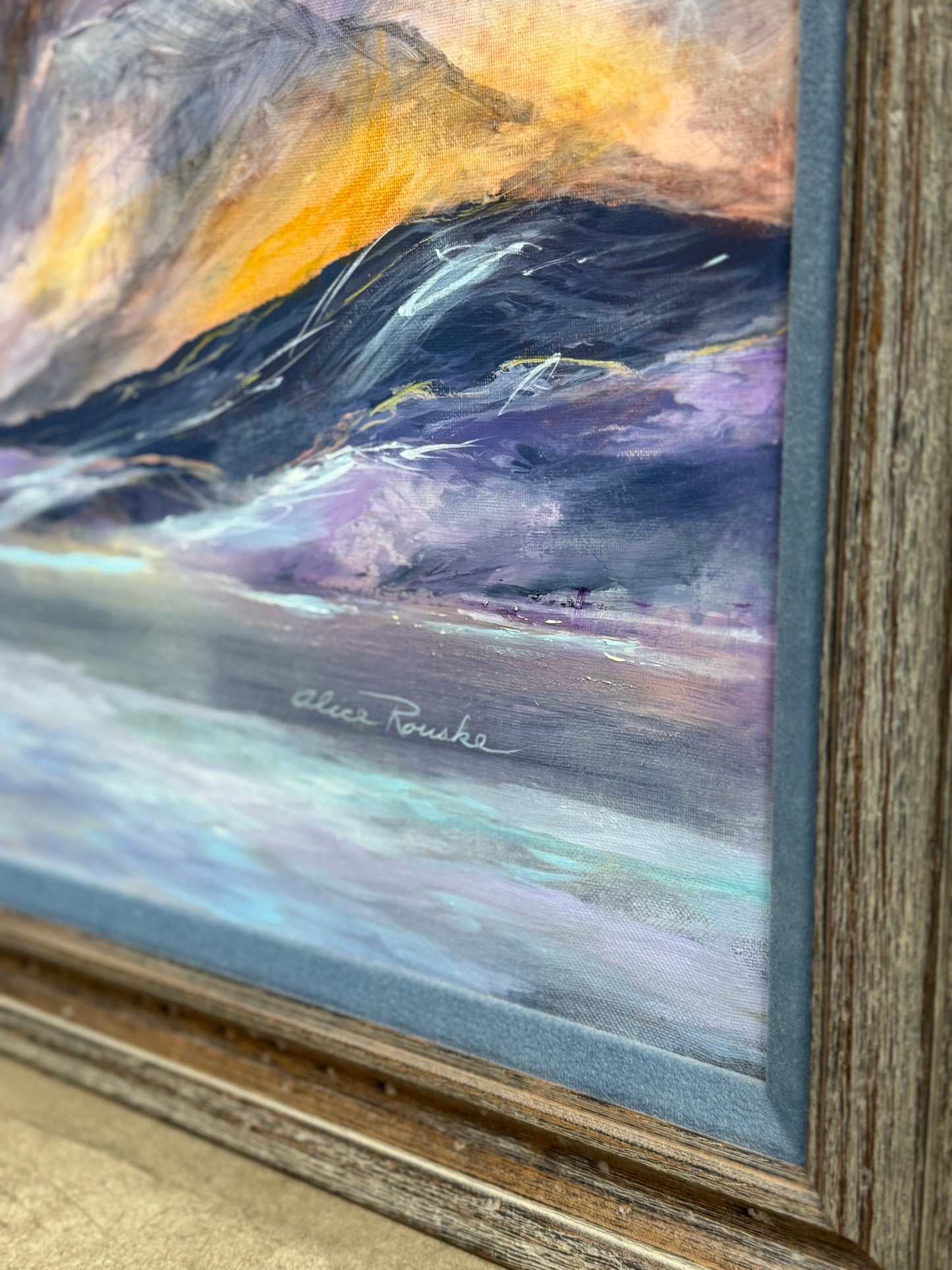 Original Oil Painting “Return to Sedona” by Alice Rouske