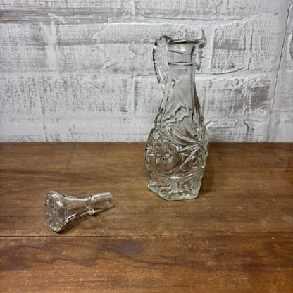 Vintage Glass Oil Decanter