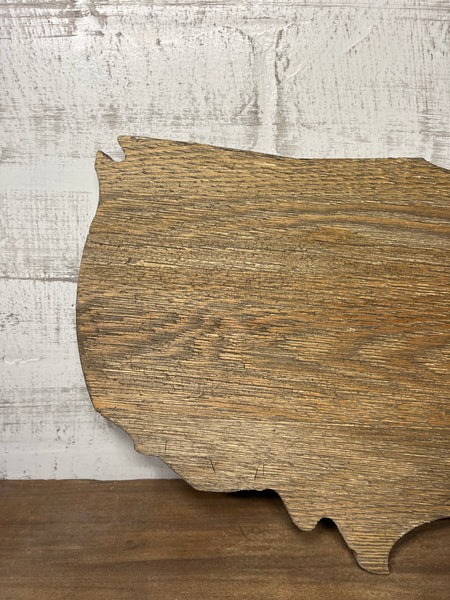 United States Rustic Wooden Sign